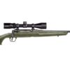 Savage Axis II XP 308 Win Rifle with Vortex 3-9x40mm Crossfire II Scope and Green Stock