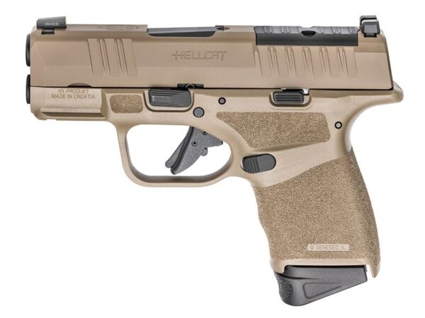 Springfield Hellcat 9mm Desert FDE Micro Compact Pistol